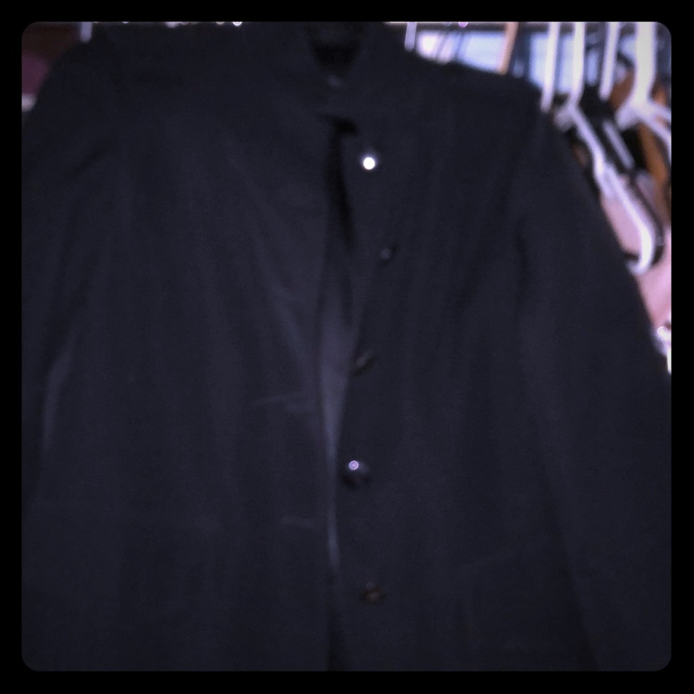 Armani coat black